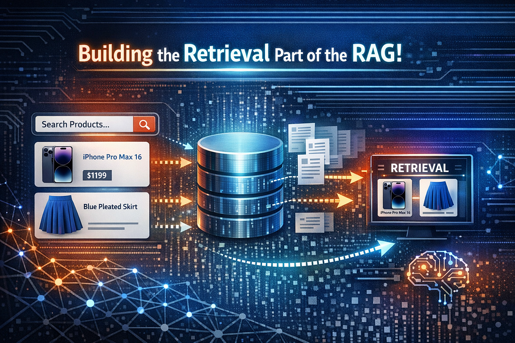 Let’s build the Retrieval part of the RAG!
