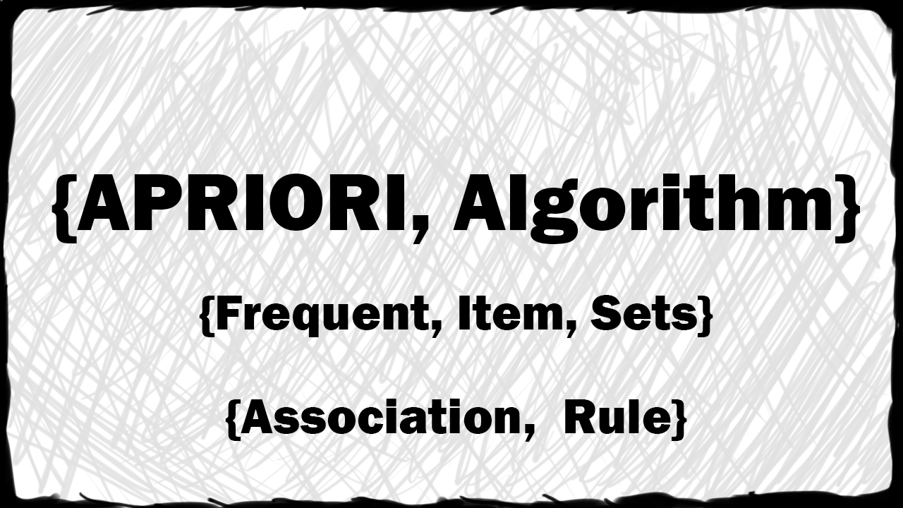 Demystifying APRIORI Algorithm