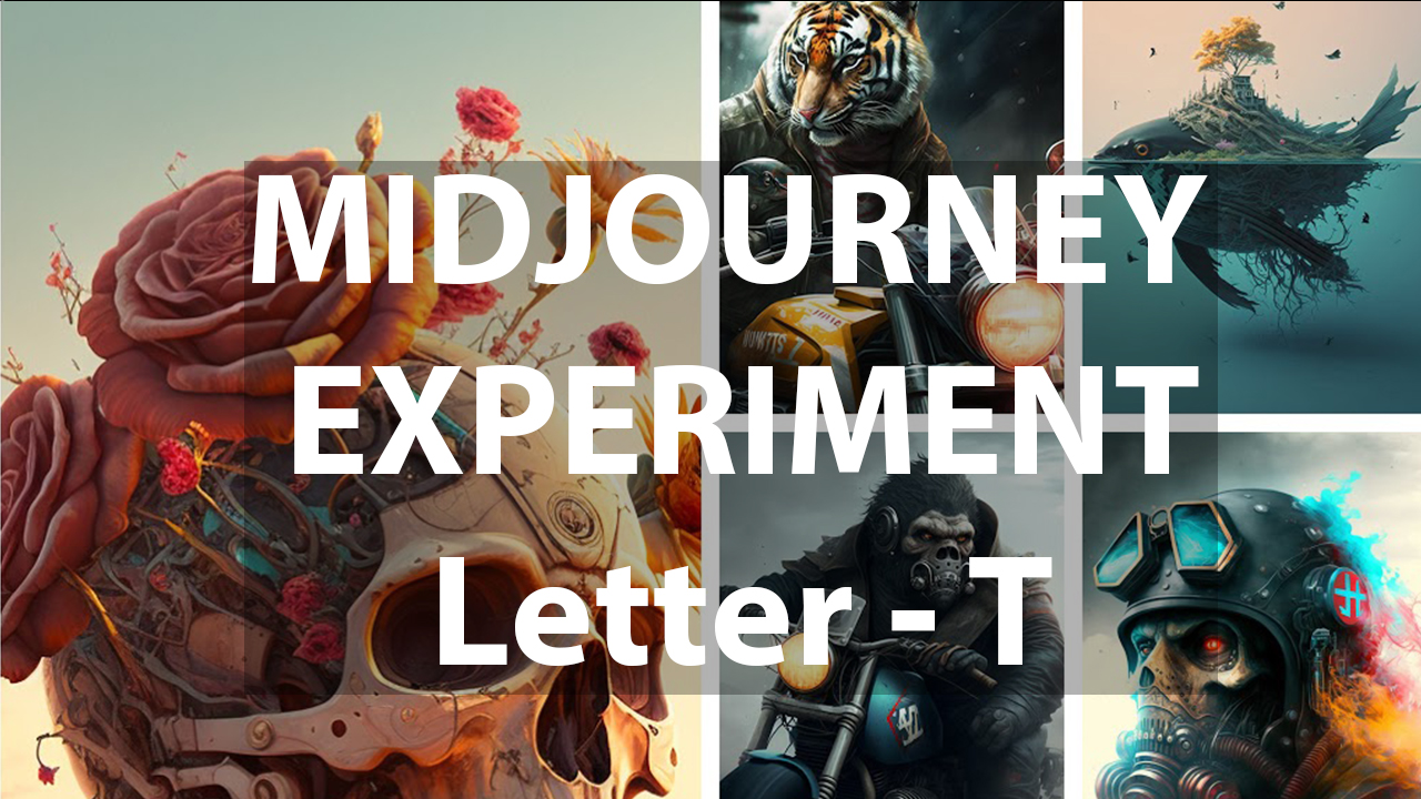 Midjourney Experimentation Letter - T